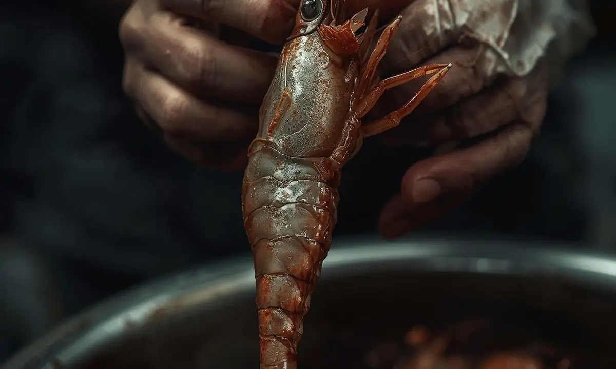 Camarão também sofre Camarão também sofre